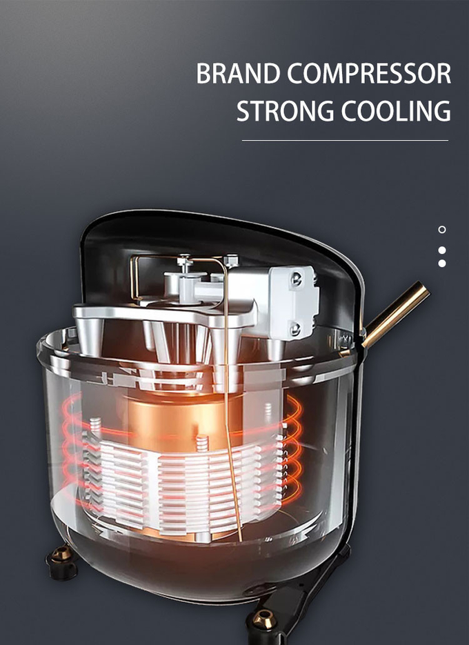 Máquina para hacer hielo comercial de 60kg/24h, Mini máquina para hacer hielo para cafetería casera 5
