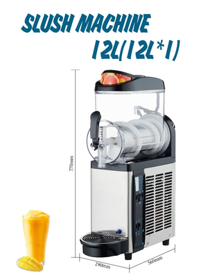 Máquina de aguanieve de un solo tazón completamente automática para bebidas congeladas Smooth Margarita Slushy Maker