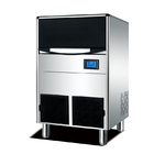 Capacidad de hielo 100kg 24H LCD Máquina para hacer hielo comercial para restaurante Bar Café en venta