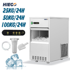 máquina de hielo portátil comercial R134a de la máquina de hielo de la cocina de la máquina de hielo de la cocina 50kg