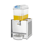 Máquina dispensadora de jugo de naranja de 12 l, mini máquinas eléctricas de bebida mixta de jugo de bebida fría de un solo tanque