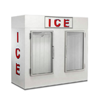 Las puertas dobles hielo a la expendidora automática del congelador del almacenaje para 1841L al aire libre