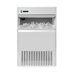 Máquina de hielo de pepita comercial libre de escarcha máquina de cubitos de hielo de bala de 100 kg 700w