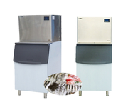 Máquina de hielo automática de la escama, fabricante de hielo de enfriamiento concreto de la talla media