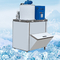 Máquina de hielo en escamas de Geneglace del acero inoxidable refrigeración por aire escarchada de la máquina del cono de la nieve de 1 tonelada