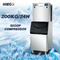 máquina de hielo comercial automática 110kg máquina de hielo instantánea 200kg R404a