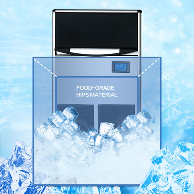 Máquina de hacer hielo del cubo 100KG para la refrigeración por aire del supermercado