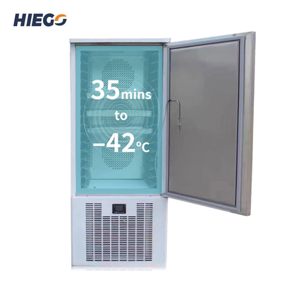 Congelación rápida del refrigerador del congelador de ráfaga de 15 bandejas, refrigerador de ráfaga comercial 1500w
