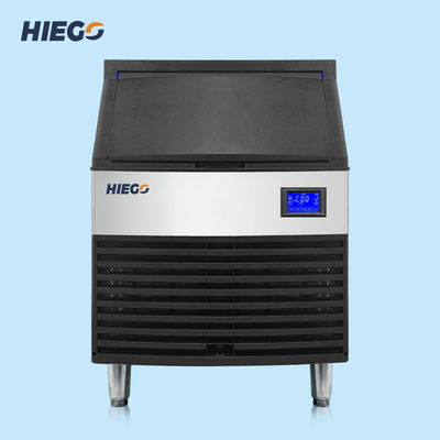 fabricante de hielo automático de alto rendimiento R404a de la refrigeración por aire del fabricante de hielo de pepita comercial 120KG