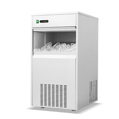 Refrigeración por aire comercial de la máquina de la fabricación de hielo de la bala de la máquina de hielo de la pepita contraria 50kg